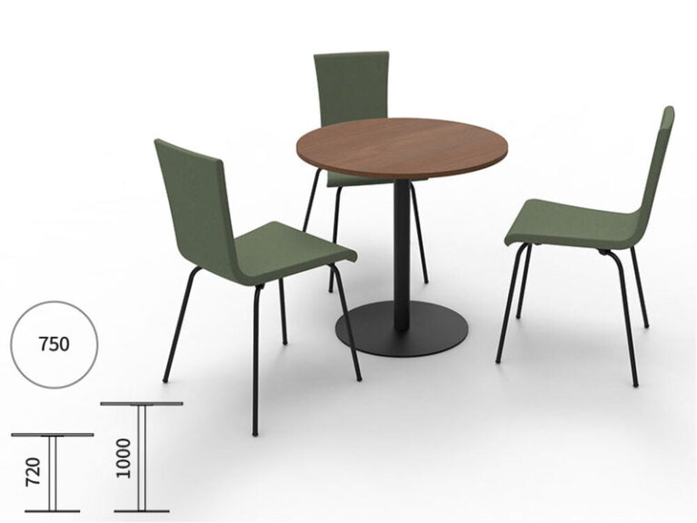 休憩室 ハイテーブル 丸形