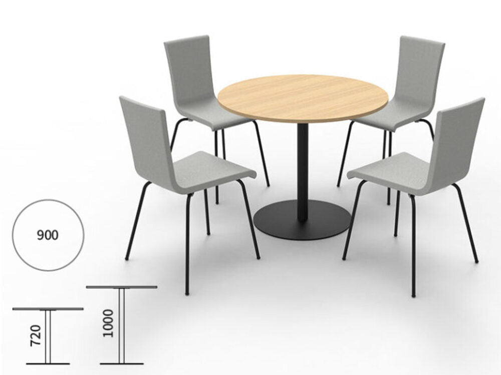 気軽なミーティングテーブル オーク