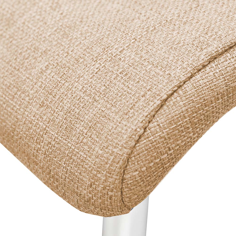 ウレタンクッション ソフトカラー ホワイト脚