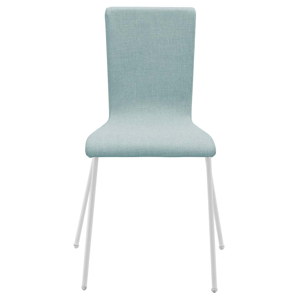 ウレタンクッション ホワイト脚 チェア