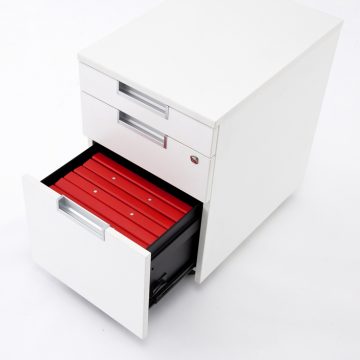 ワゴン オフィスデスク オールロック