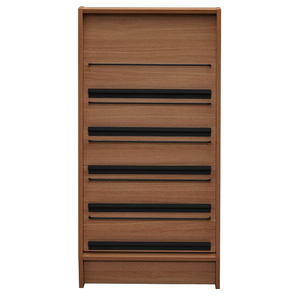 ウォルナット カタログラック 接客スペース