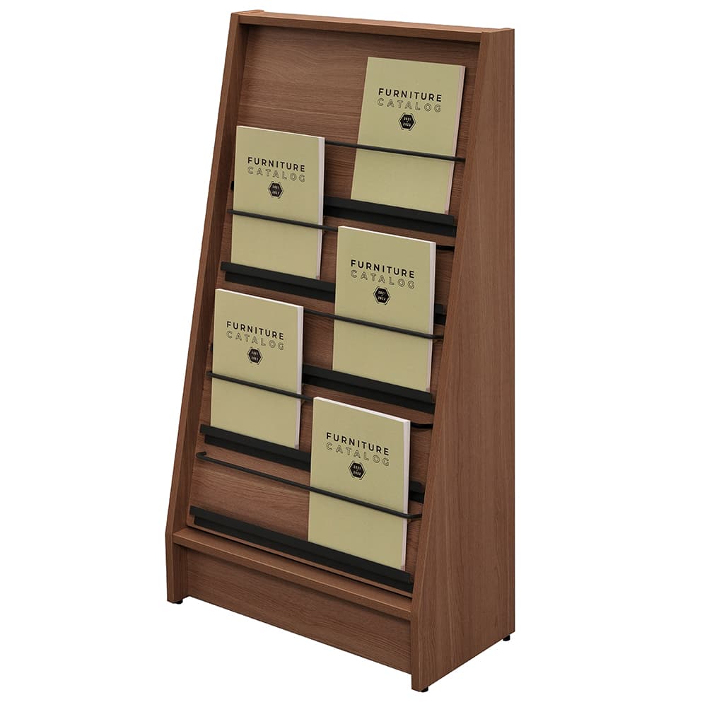 A4縦サイズ カタログ 木目調 オフィス家具
