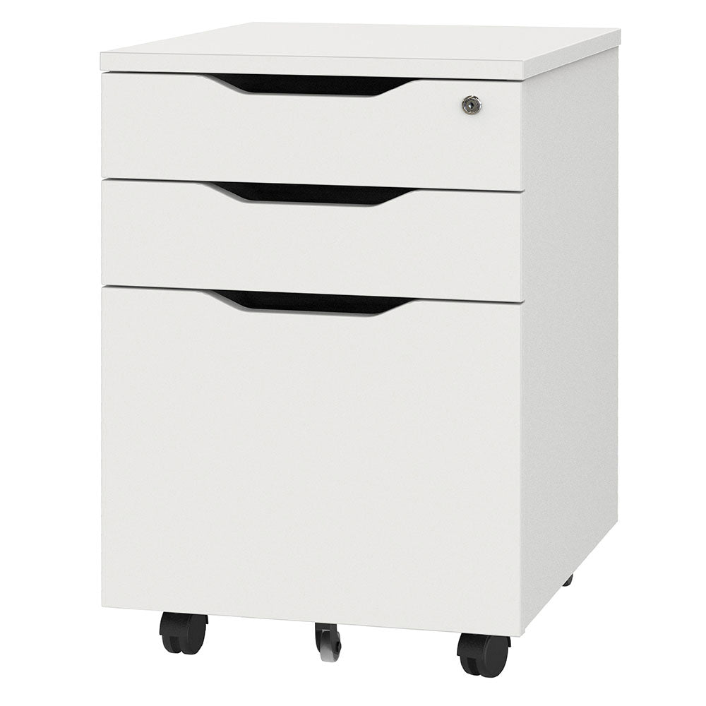 ホワイト ワゴン キャスター付き