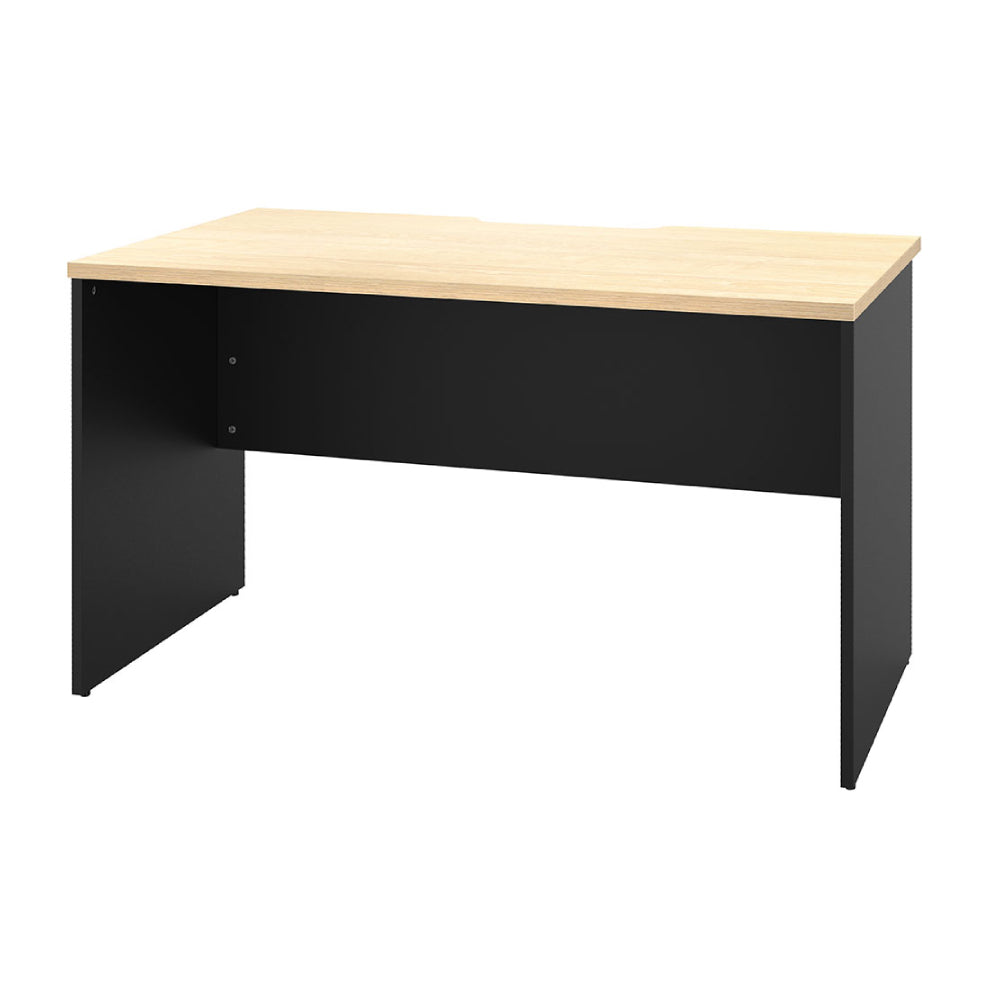ブラック幅 ナチュラル天板 ワーキングテーブル