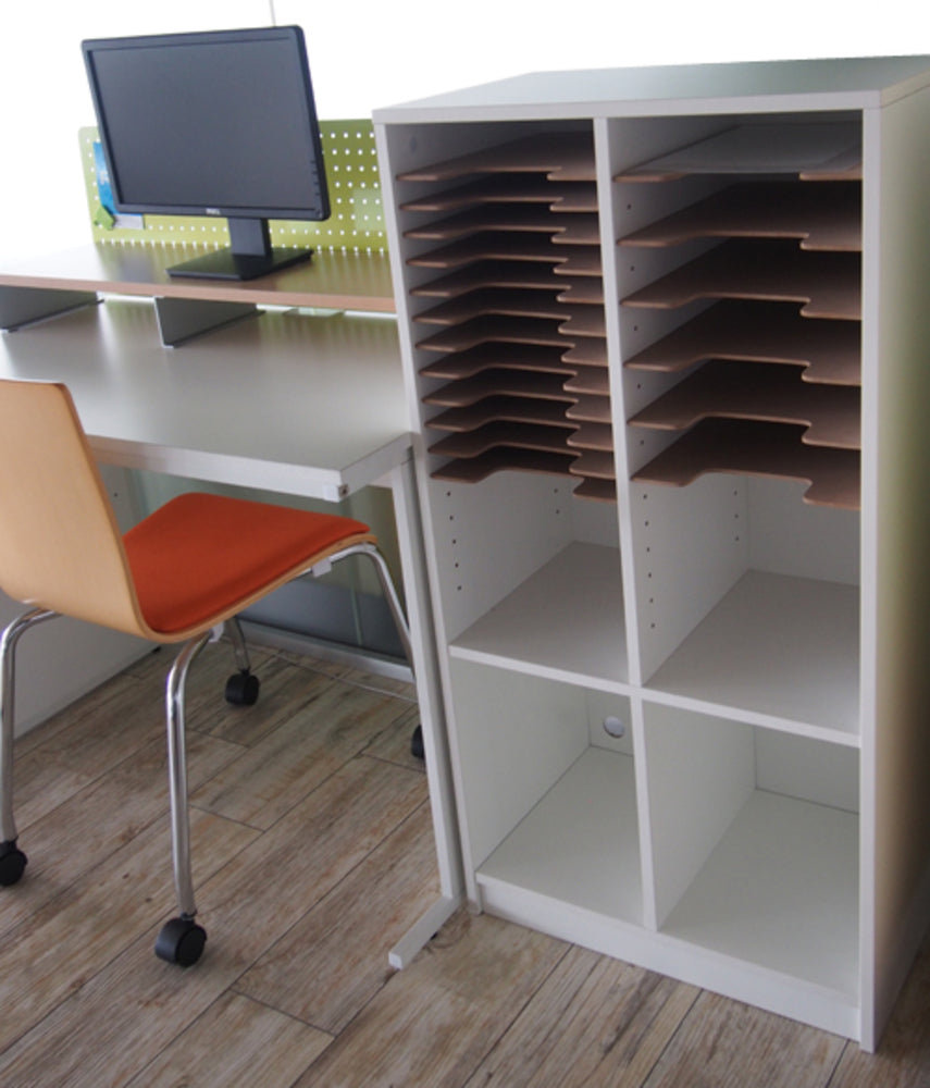 パンフレット収納 公共施設家具 書類分類