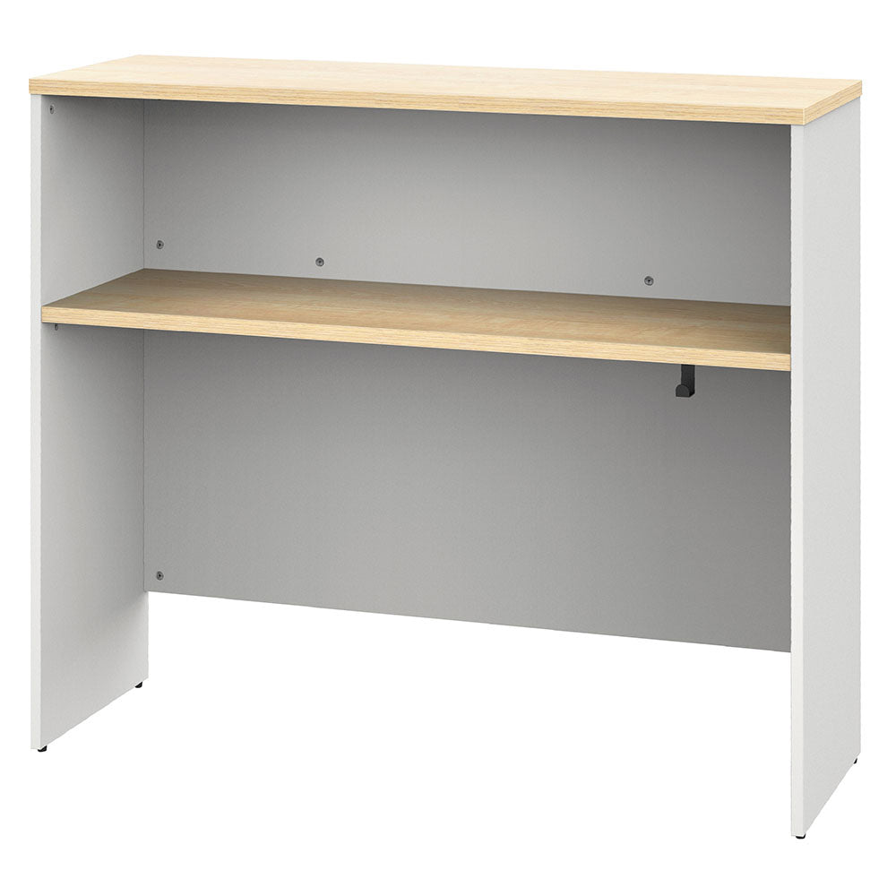 ナチュラル天板 ホワイト ハイテーブル