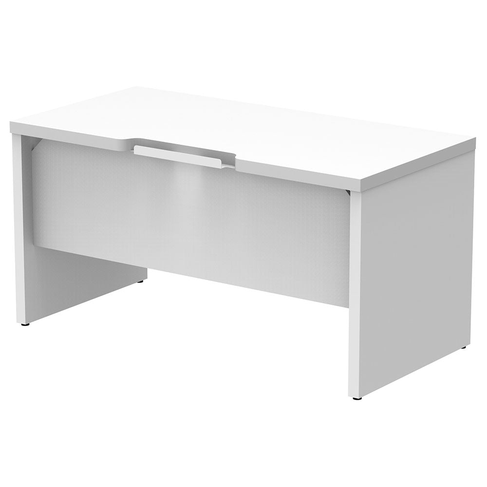 ハーフデスク 切り欠けあり ワークデスク