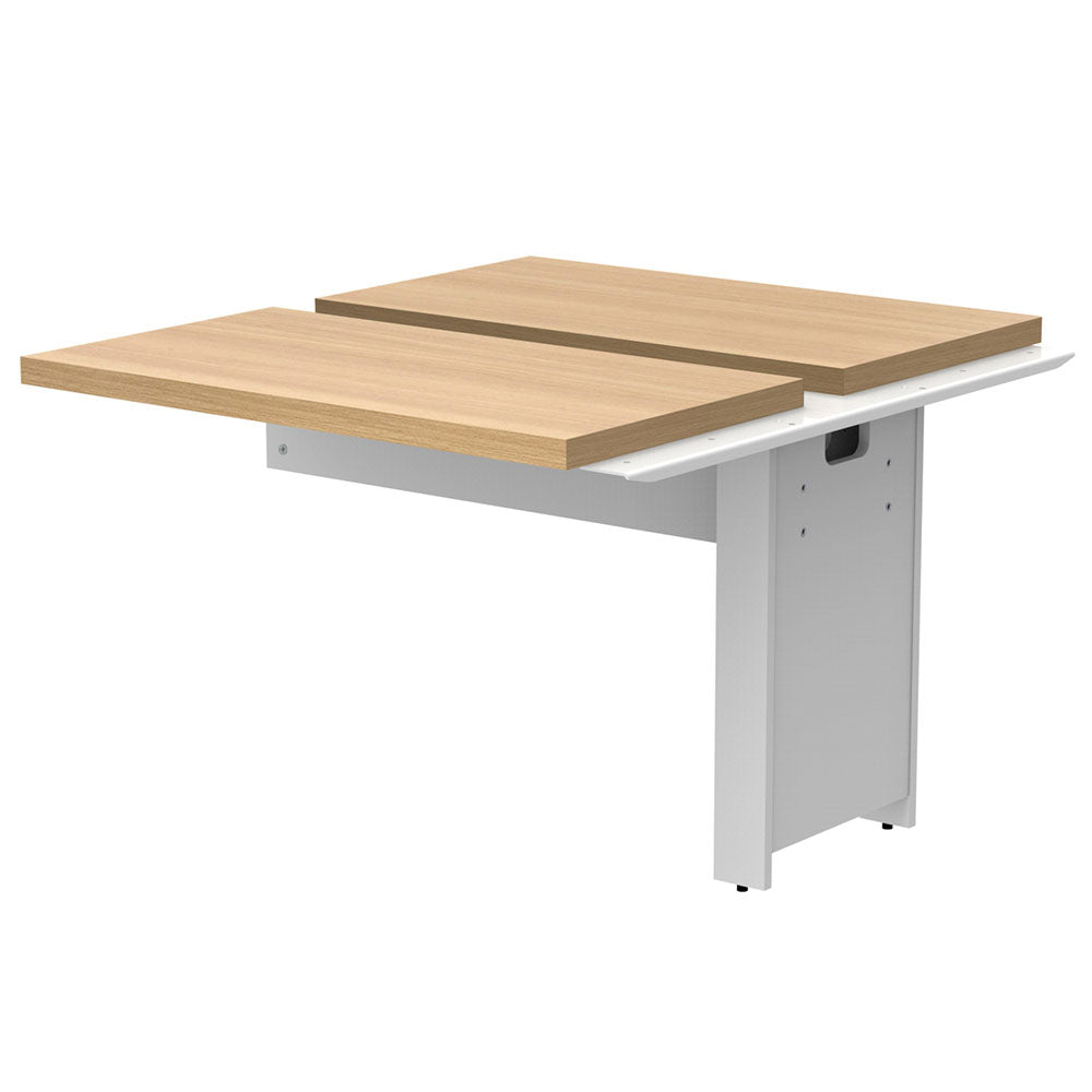 ナチュラル ホワイト ワークテーブル