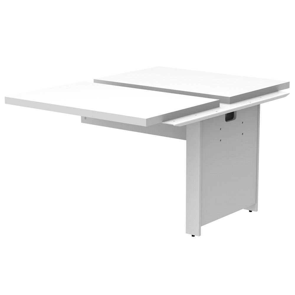 ホワイト 会議テーブル フリーデスク