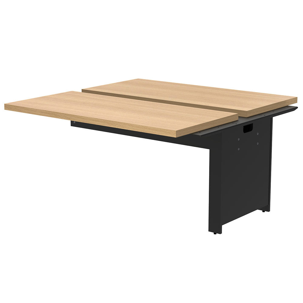 パソコン机 ブラック ナチュラル