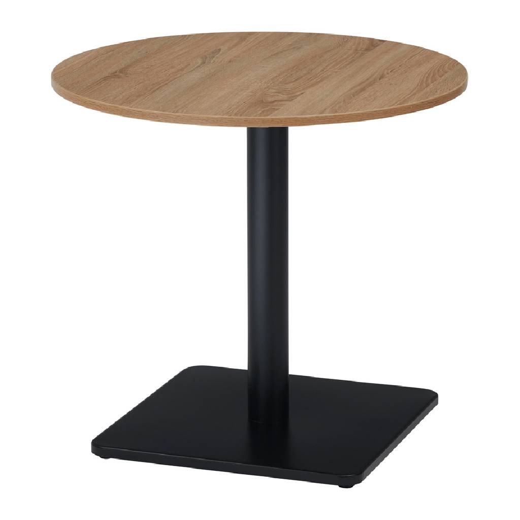 丸型 木目調 社員食堂用テーブル