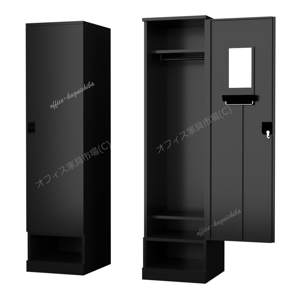 更衣用ロッカー 完成品 下段オープンタイプ 木目柄【オフィス家具市場】【HRK-LKT】