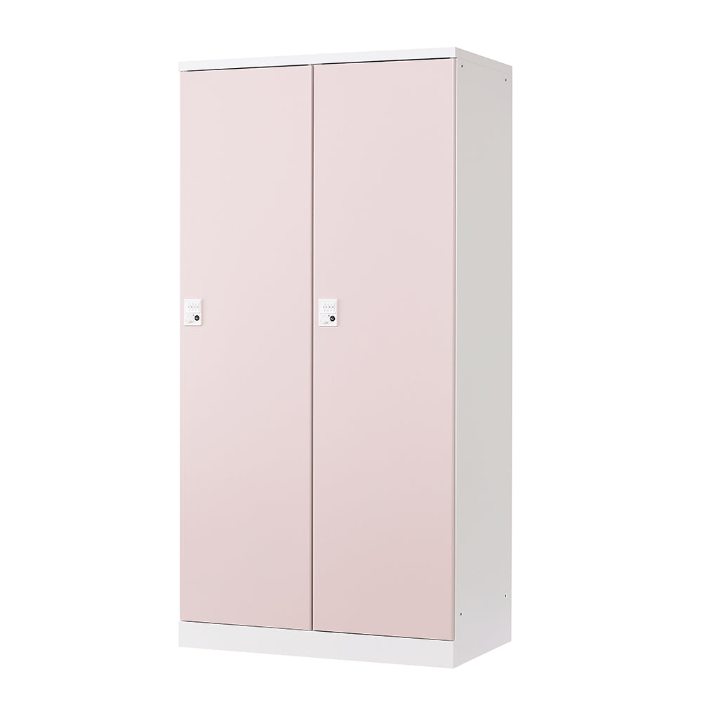 更衣用ロッカー 完成品 オール扉タイプ 本体ホワイト【オフィス家具市場】【HRK-LTT-WH】