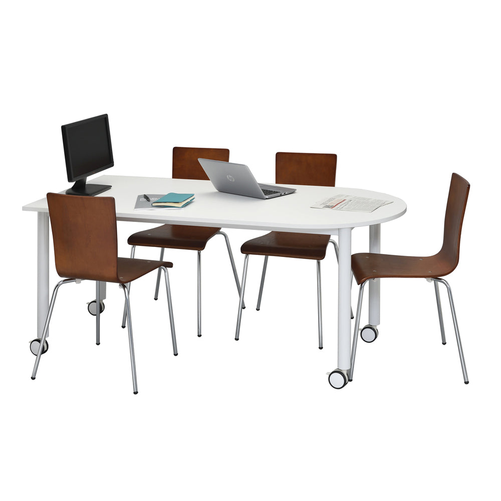 使用例 ミーティングテーブル ホワイト