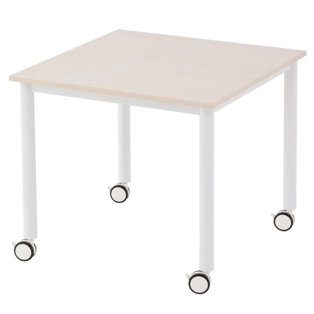 ナチュラル ホワイト脚 キャスター付き