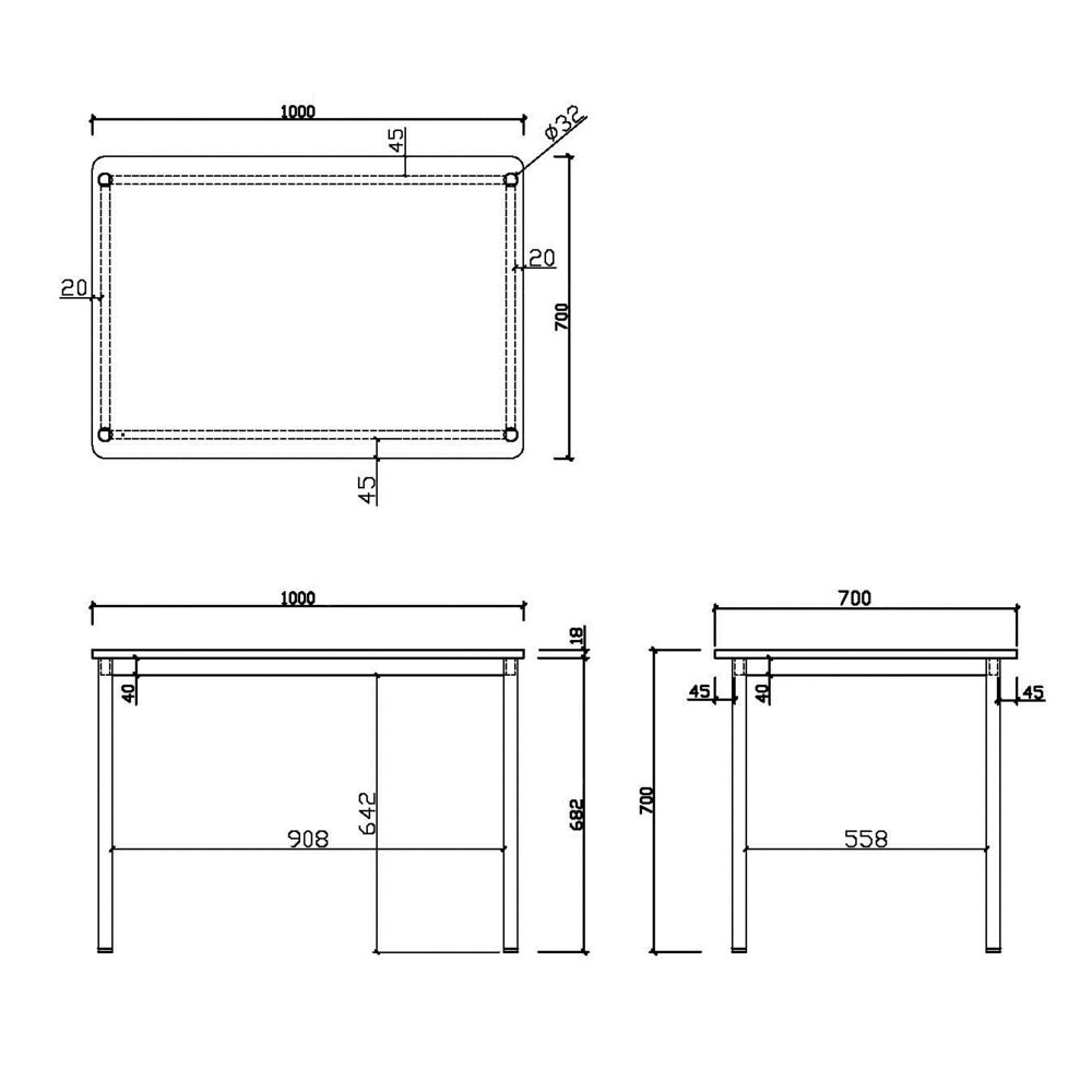 幅1000mm 商品サイズ 長方形
