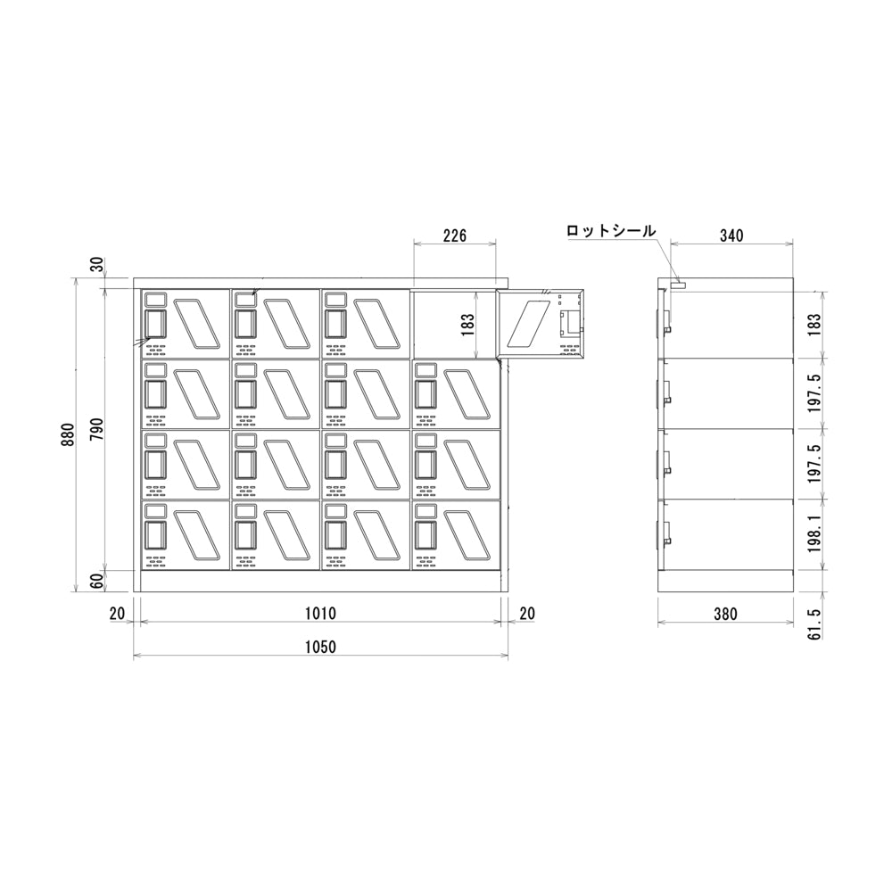 学校用家具 簡単アクセス収納 ホコリ防止