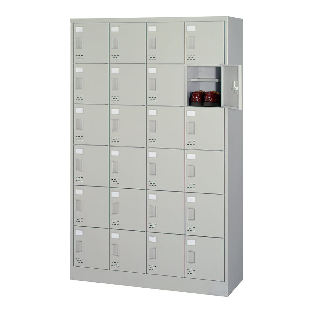 頑丈なシューズロッカー 防塵機能 便利なロッカー