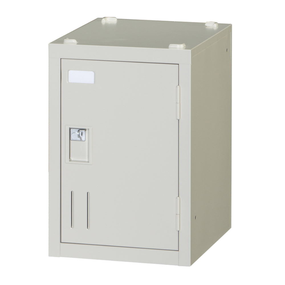 多人数ロッカー 南京錠 固定中棚付