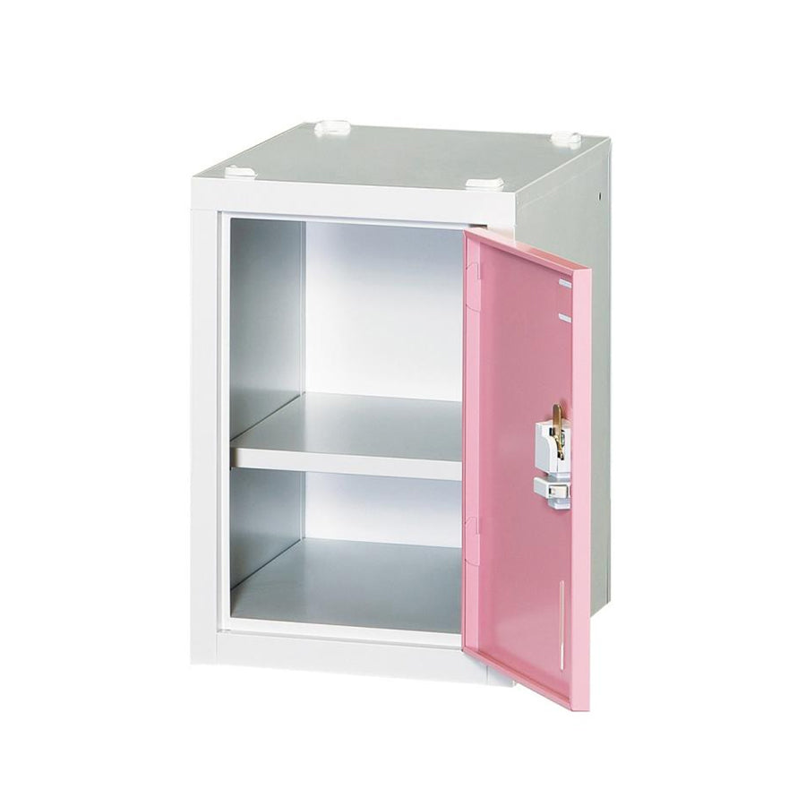 ミニロッカー 連結可能 扉ピンク