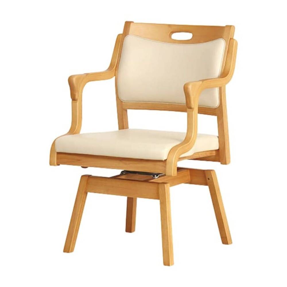 介護椅子 立ち座りサポート 持ち手付き