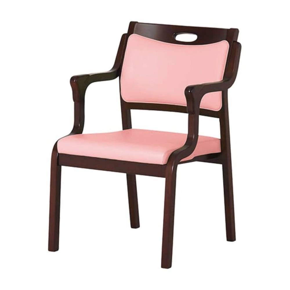 アルコール対応椅子 三角グリップ 立ち座りサポート