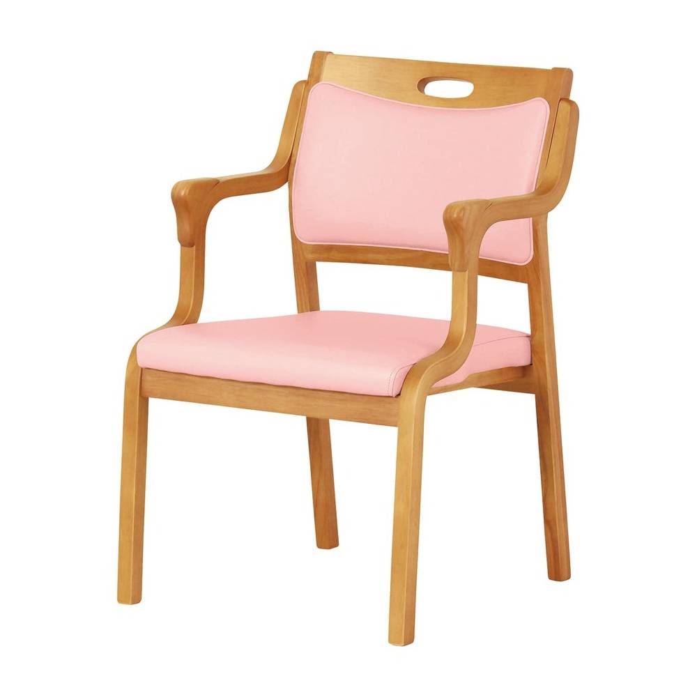 公共施設椅子 スタッキング 三角グリップ