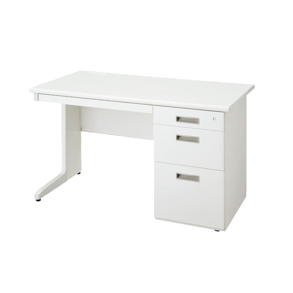 ホワイト オフィスデスク 標準的なオフィス