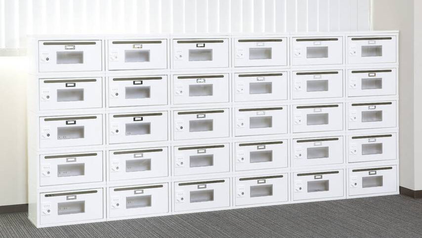 レンタルオフィス 多用途ボックス 鍵付き