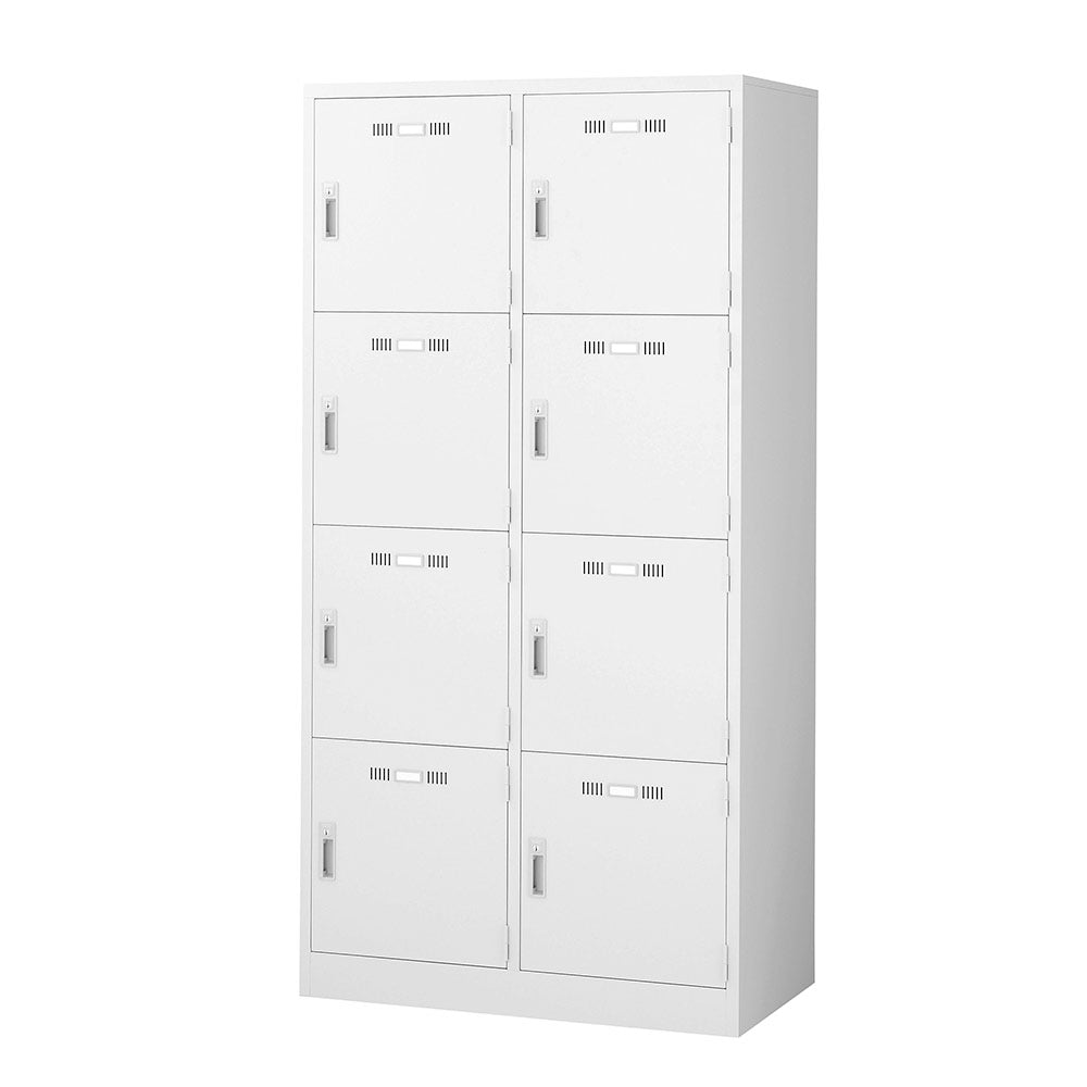 ホワイトタイプ更衣ロッカー 幅900×奥行515×高さ1790mm 日本製 完成品 収納 オフィス 人気 グリーン購入適合商品【SKSLKW】