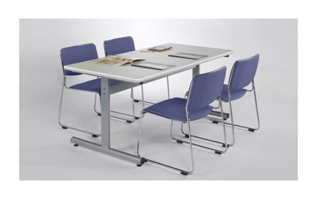 使用イメージ ミーティングテーブル T字脚