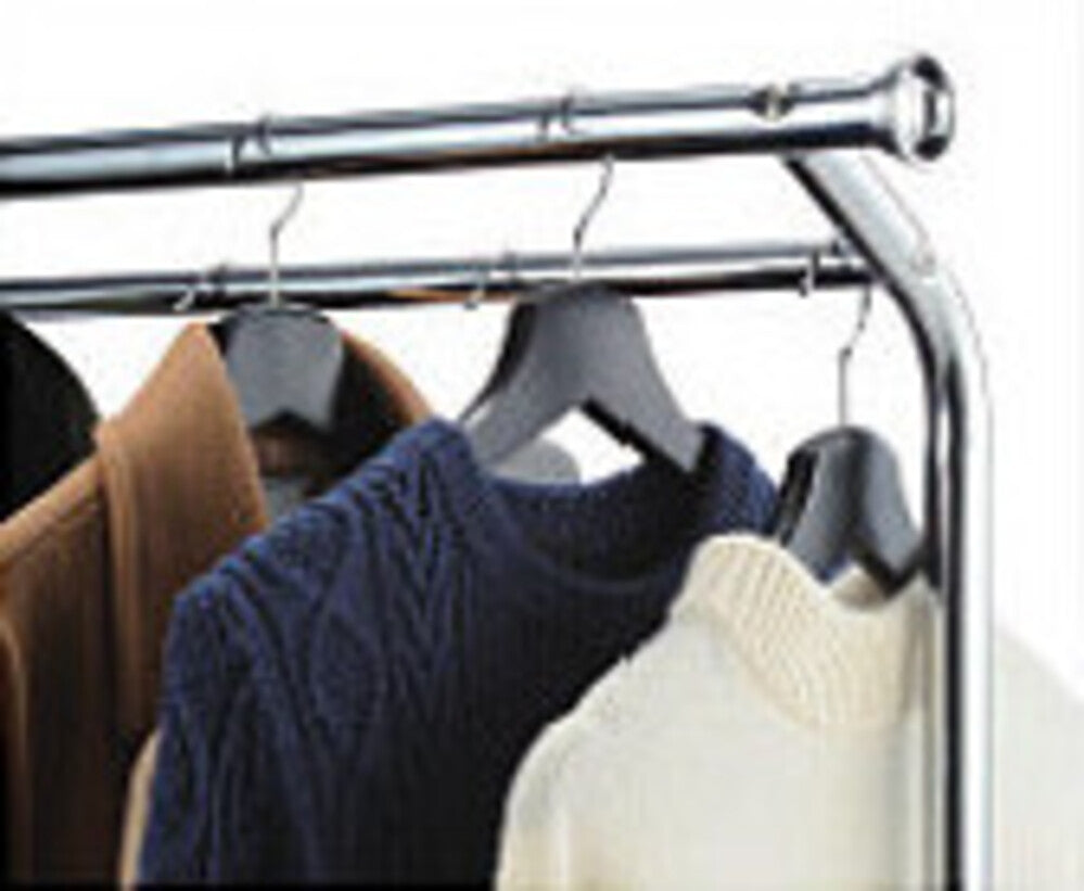 フック付き セミダブルハンガー 前後2段