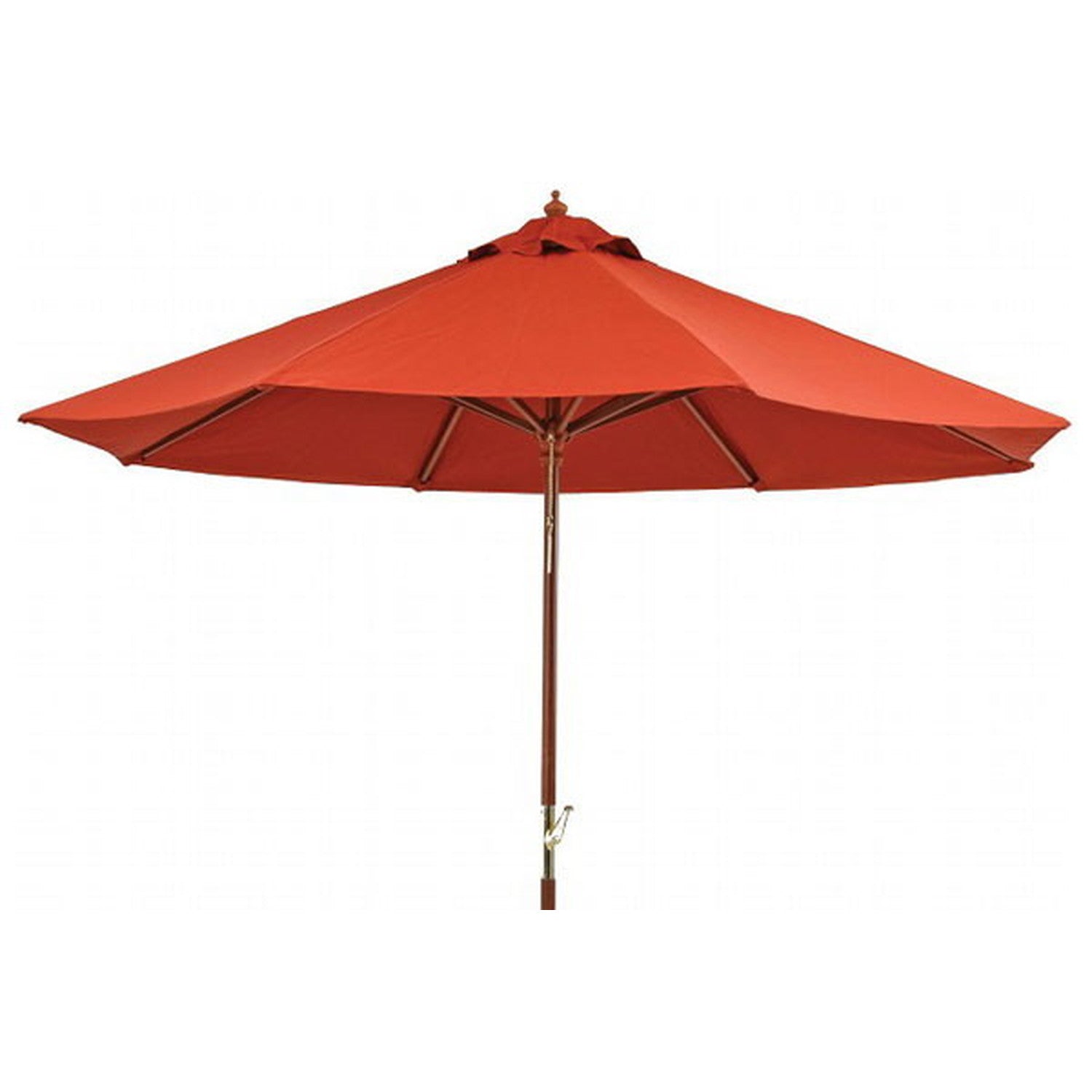 ナチュラルな雰囲気を演出するウッドパラソル