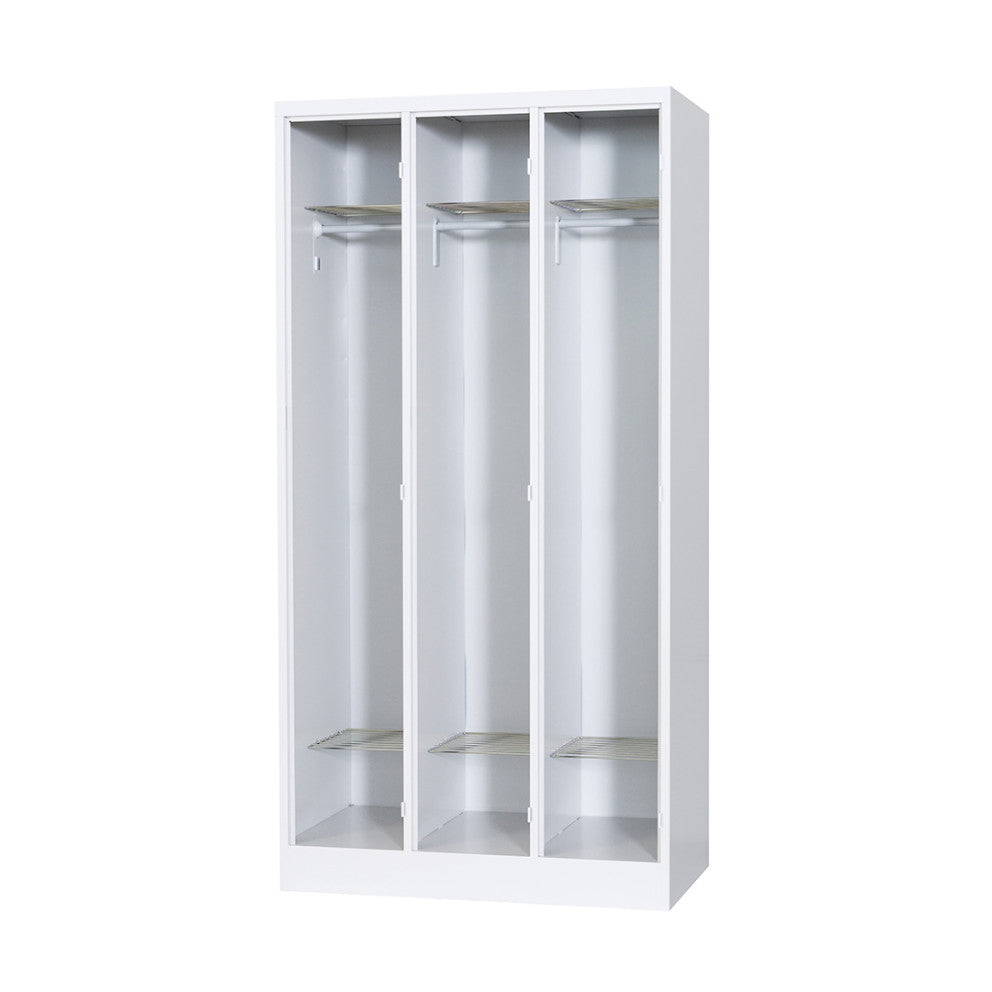 オープンタイプ ロッカー スリム スチール 扉無し