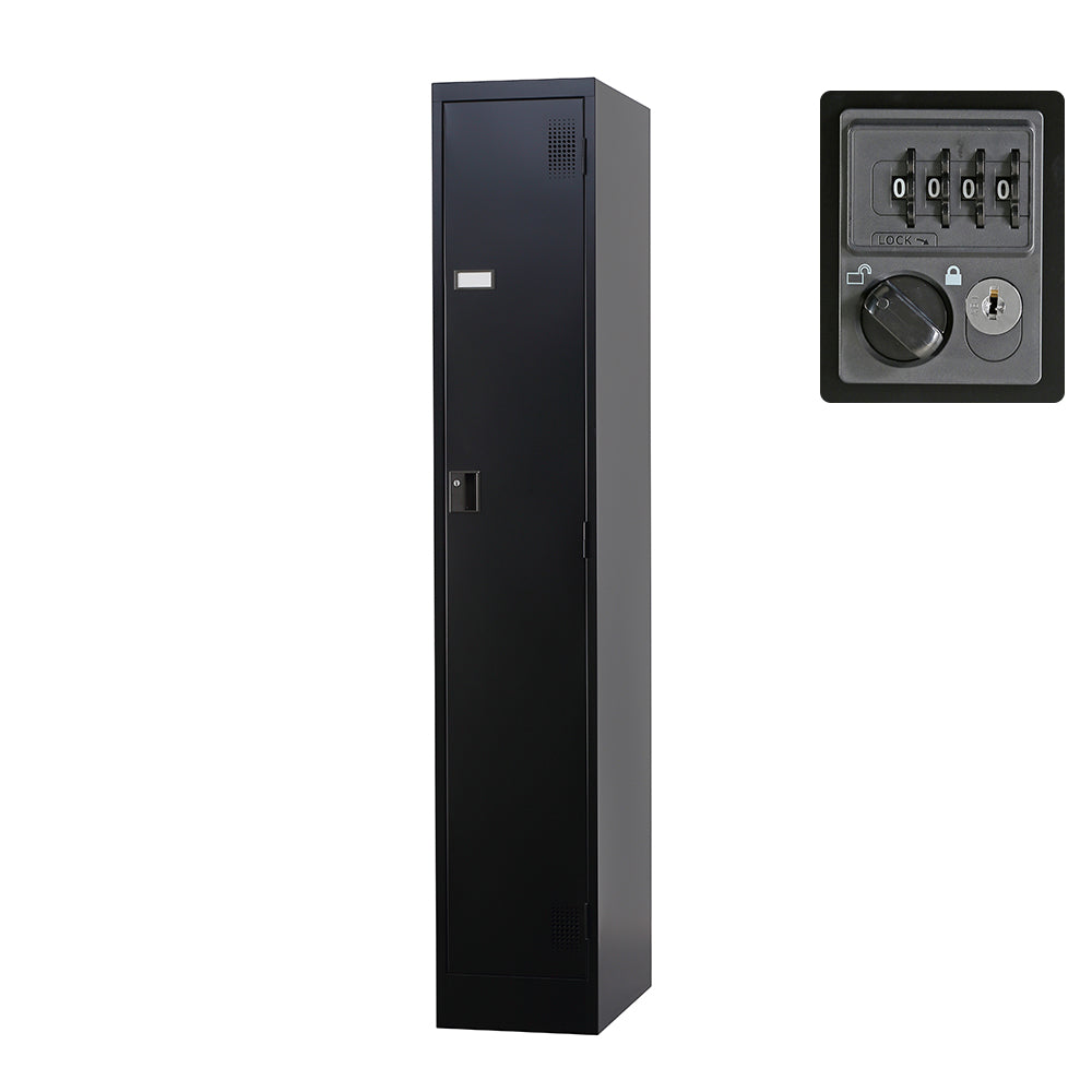 更衣室 更衣用 ロッカー 1人用 ワイド・スリム 固定網棚 H1790mm【オフィス家具市場】【日本製】【HLK-T01】