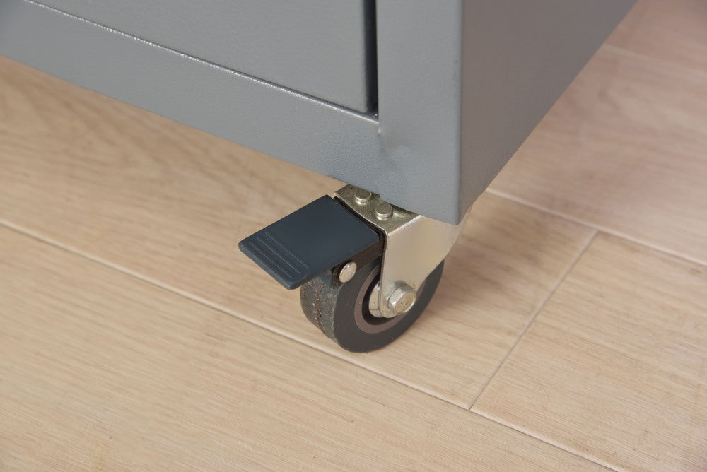 スチールロッカー キャスター付き ロックロッカー スチールチェスト 鍵なし【az-tofpn-40】