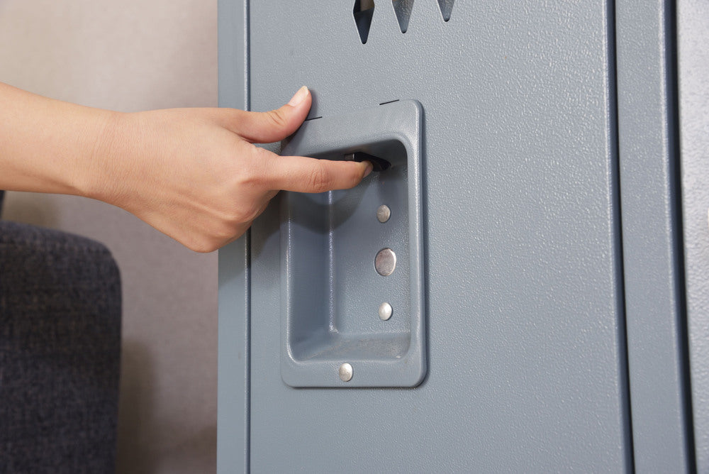 スチールロッカー キャスター付き ロックロッカー スチールチェスト 鍵なし【az-tofpn-40】