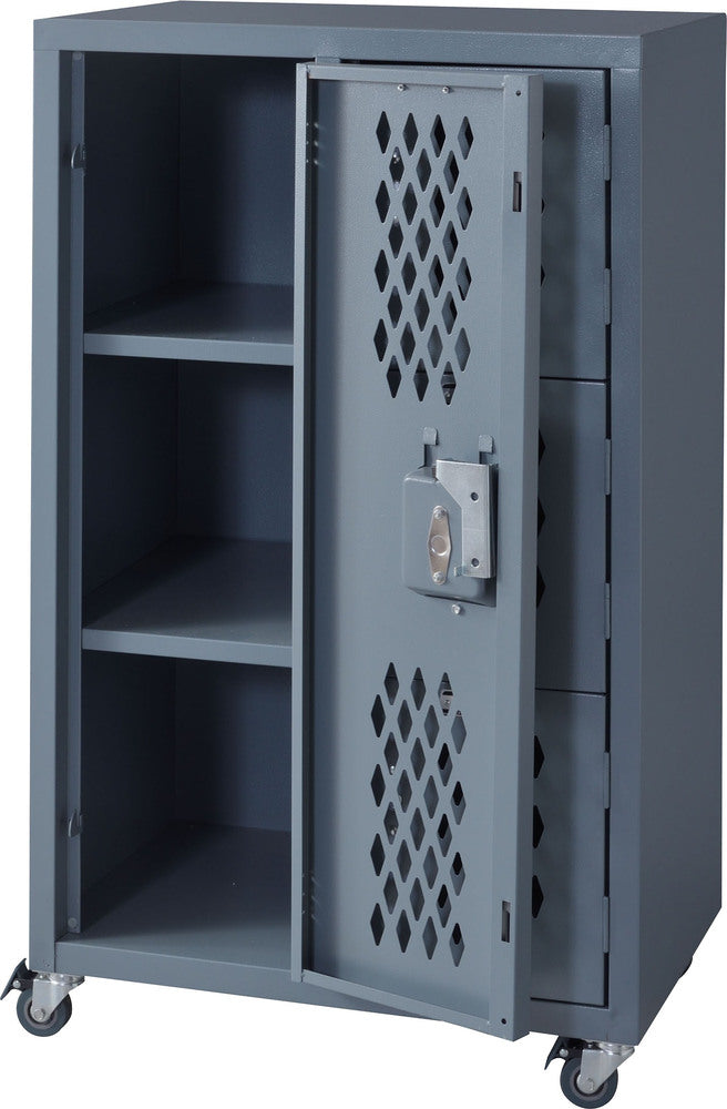 スチールロッカー キャスター付き ロックロッカー スチールチェスト 鍵なし【az-tofpn-40】