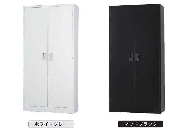 36型 両開き書庫 引出し付き スチール可動棚 W880×D380×H1790mm 49.2kg【オフィス家具市場】【日本製】【HCB-TS36HDN】