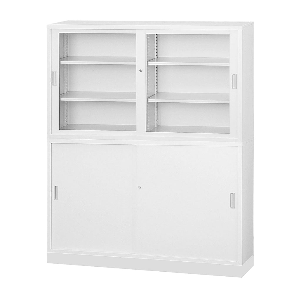 上下連結 ホワイトグレー W1500