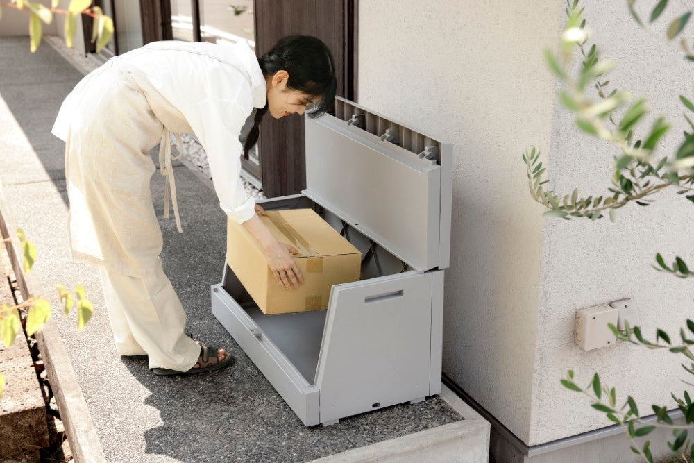 屋外用 便利収納 施錠可能 荷物保管