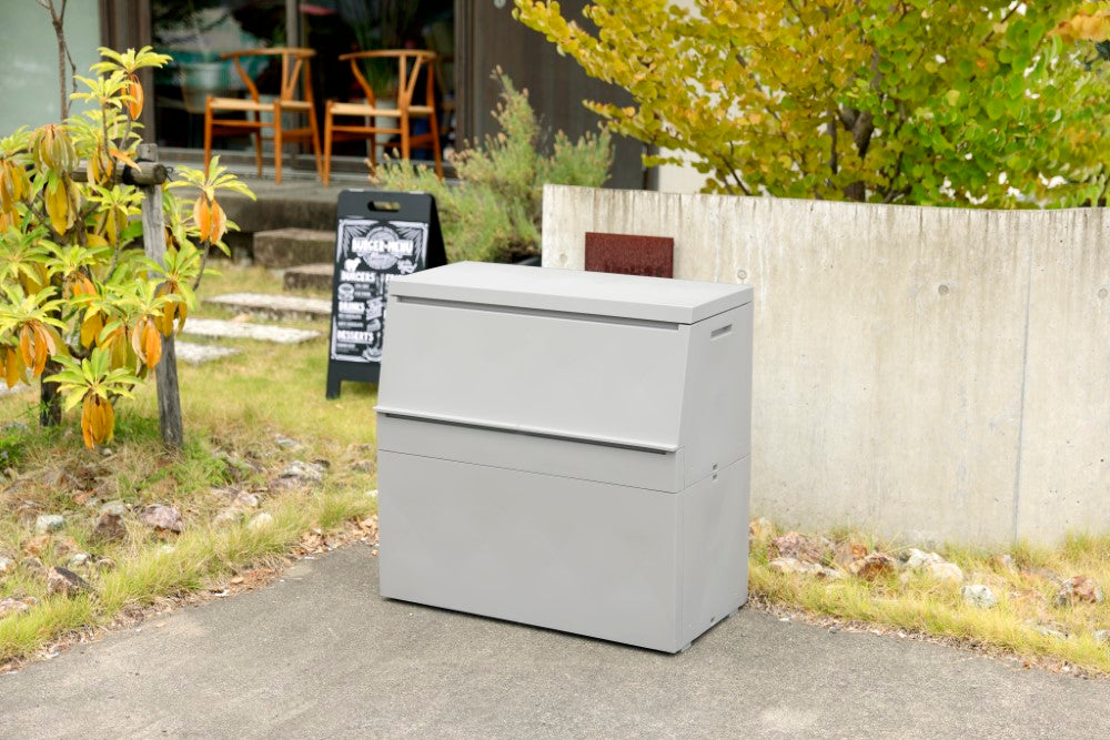 サスティメイド 屋外ボックス 宅配ボックス 簡易物置 保管 収納箱 ゴミ箱 鍵穴付き【TY_SUSTIMADE】