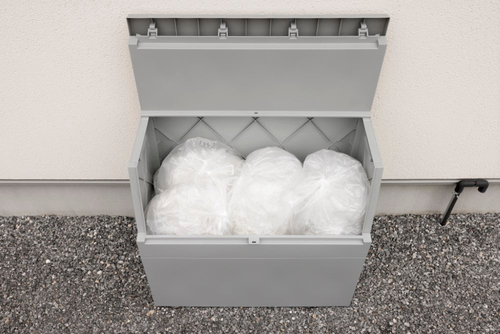 サスティメイド 屋外ボックス 宅配ボックス 簡易物置 保管 収納箱 ゴミ箱 鍵穴付き【TY_SUSTIMADE】