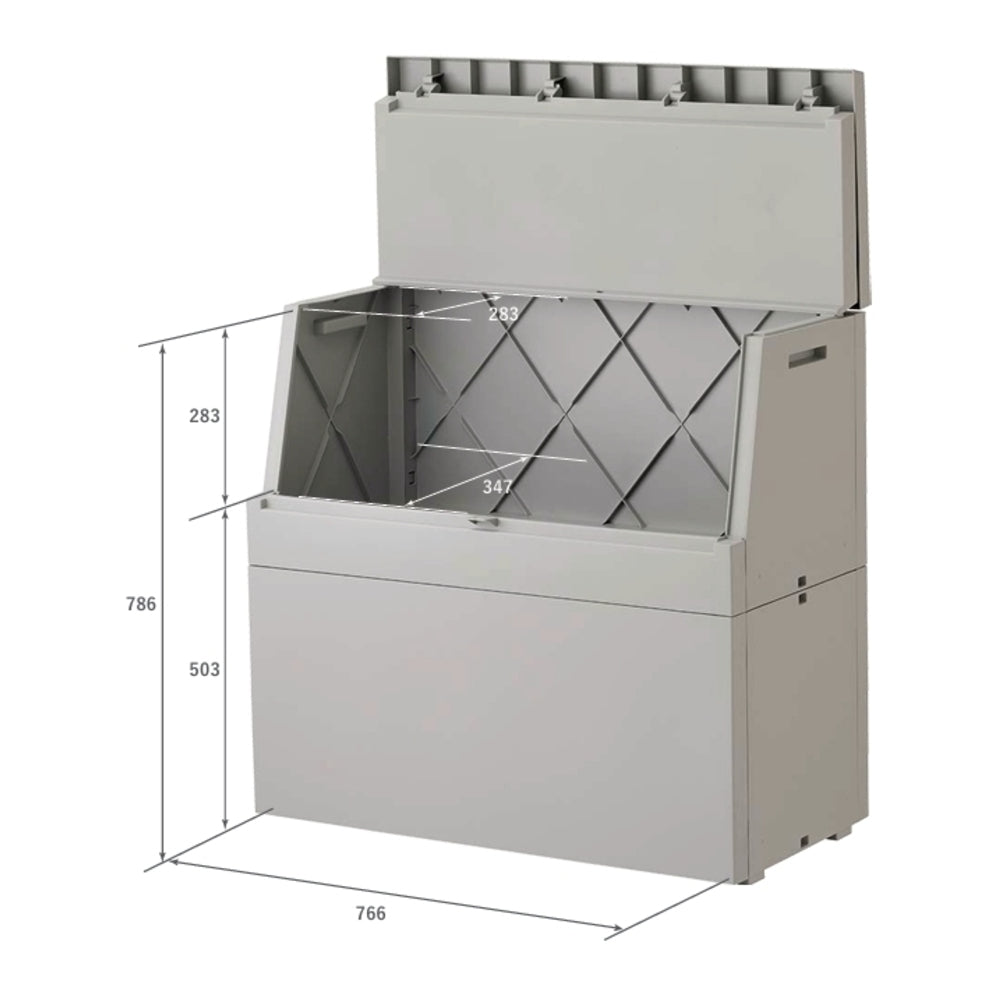 サスティメイド 屋外ボックス 宅配ボックス 簡易物置 保管 収納箱 ゴミ箱 鍵穴付き【TY_SUSTIMADE】