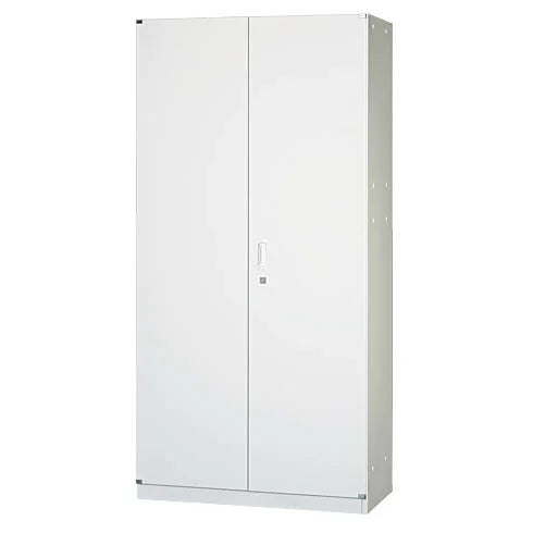 法人様限定 両開き書庫 D450/H1830タイプ シリンダー錠 スチール製 日本製 完成品【オフィス家具市場】