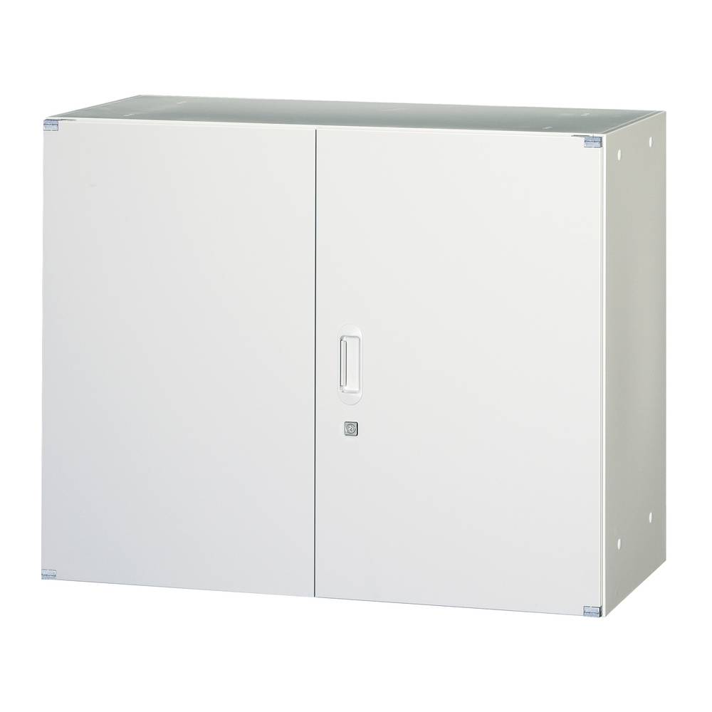 壁面収納 両開き扉 スチール製