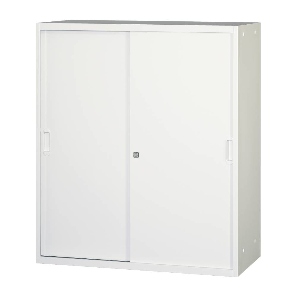 スチール製 整理整頓 引き違い戸