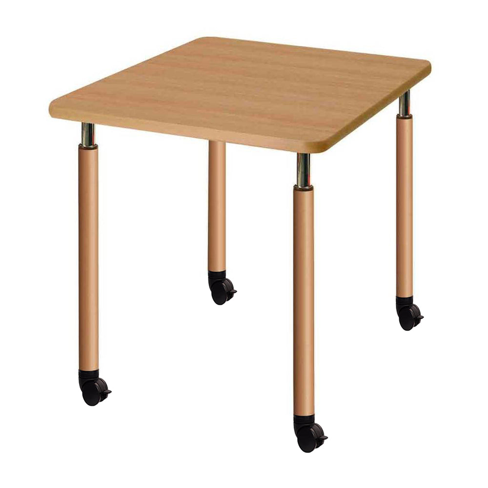 キャスター脚 昇降式 角型天板
