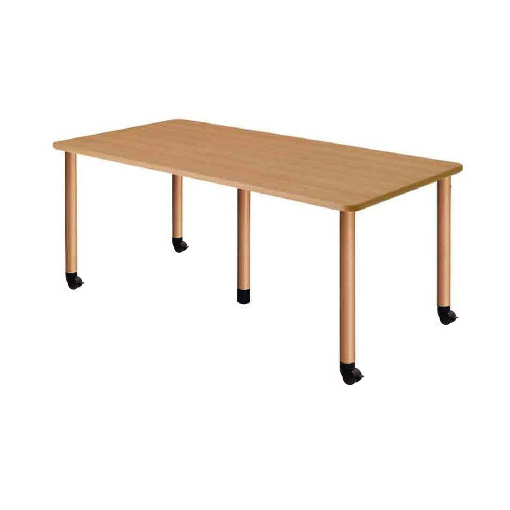 スタンダードテーブル 介護テーブル 4本脚 5本脚 角・丸・ 台形型 福祉家具 施設 病院【ta-uft-4k5k】